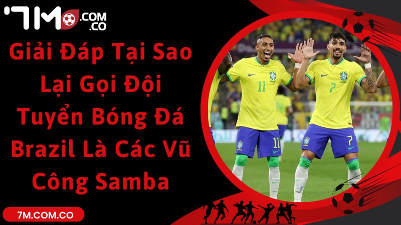 Giải Đáp Tại Sao Lại Gọi Đội Tuyển Bóng Đá Brazil Là Các Vũ Công Samba